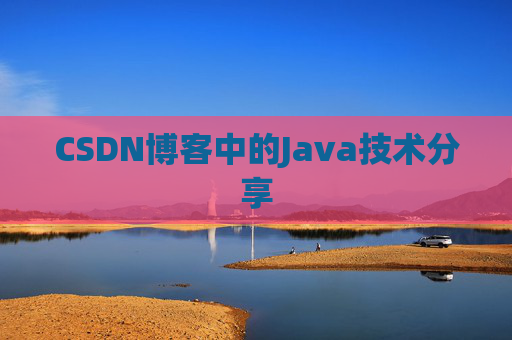 CSDN博客中的Java技术分享